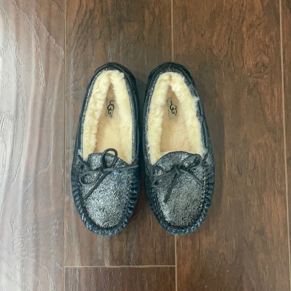 UGG Dakota glitter moccasin slippers - Picture 2 of 6